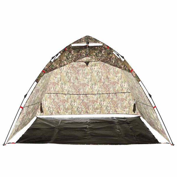 Angelzelt 4 Personen Tarnmuster Quick Release