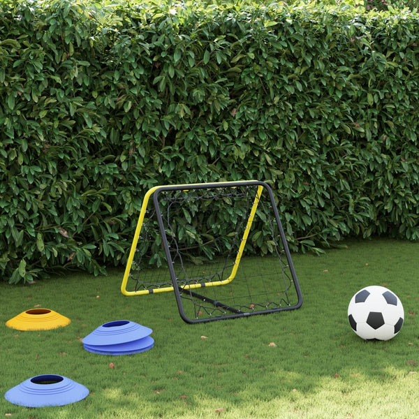 Fußball Rebounder, Verstellbar, Doppelseitig