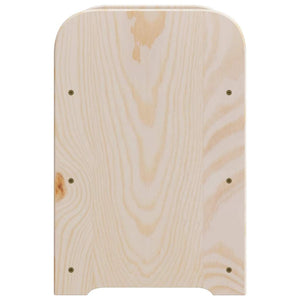 vidaXL Casier à bouteilles avec plateau 43x25x37 cm Bois de pin massif
