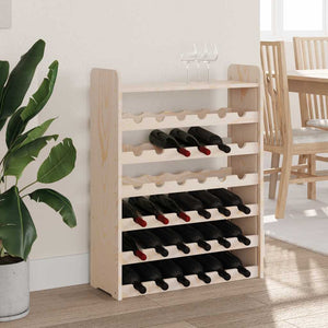 Weinregal Massivholz Kiefer für 36 Flaschen