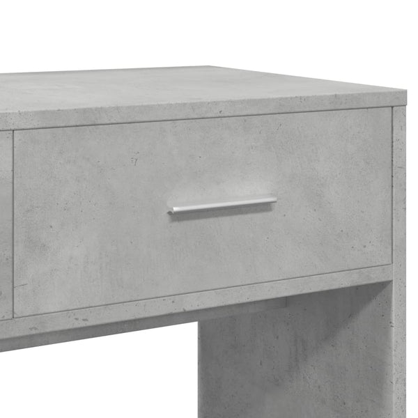 Schminktisch Set Betongrau 4-teilig