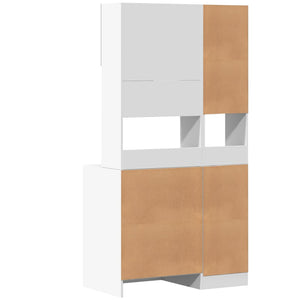 Küchenschrank Weiß 95x50x180 cm