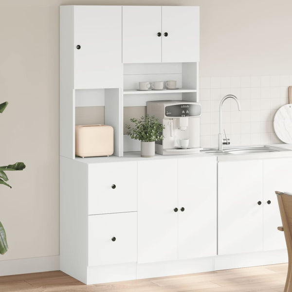 Küchenschrank Weiß 95x50x180 cm