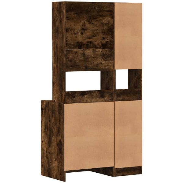 Küchenschrank Räuchereiche 95x50x180 cm
