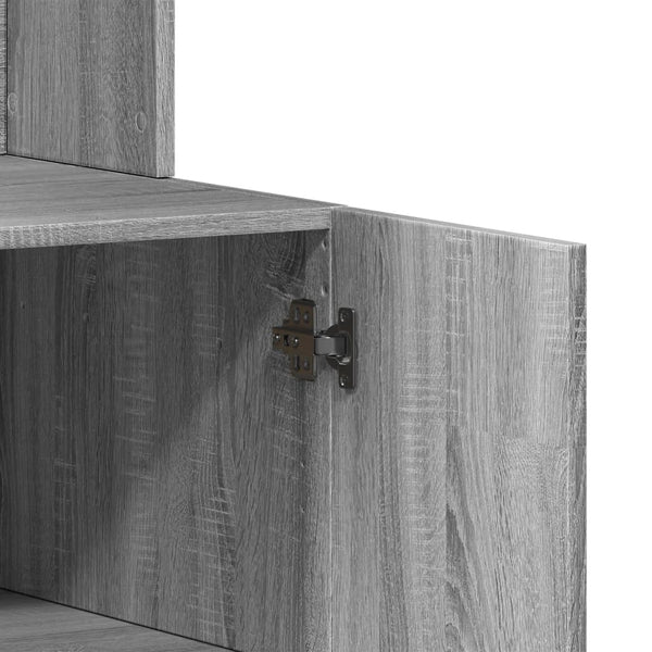 Küchenschrank Grau Sonoma 95x50x180 cm