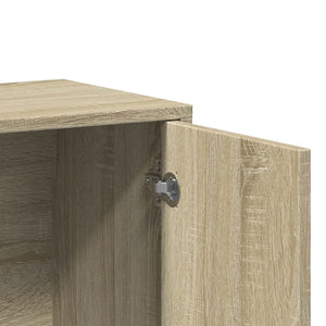 Sideboards 2er Set Sonoma Eiche 60x31x70 cm