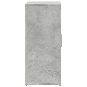 Betongraue Sideboards, 2er-Set, 60 cm