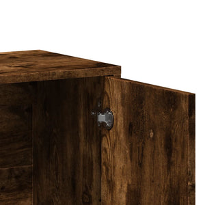 Sideboards 2er Set Räuchereiche 60x31x70 cm