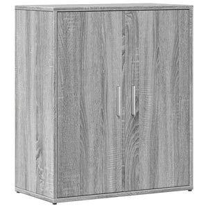 Sideboards 2er Set Grau Sonoma Eiche 60x31x70 cm