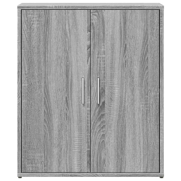 Sideboards 2er Set Grau Sonoma Eiche 60x31x70 cm