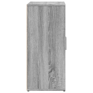 Sideboards 2er Set Grau Sonoma Eiche 60x31x70 cm