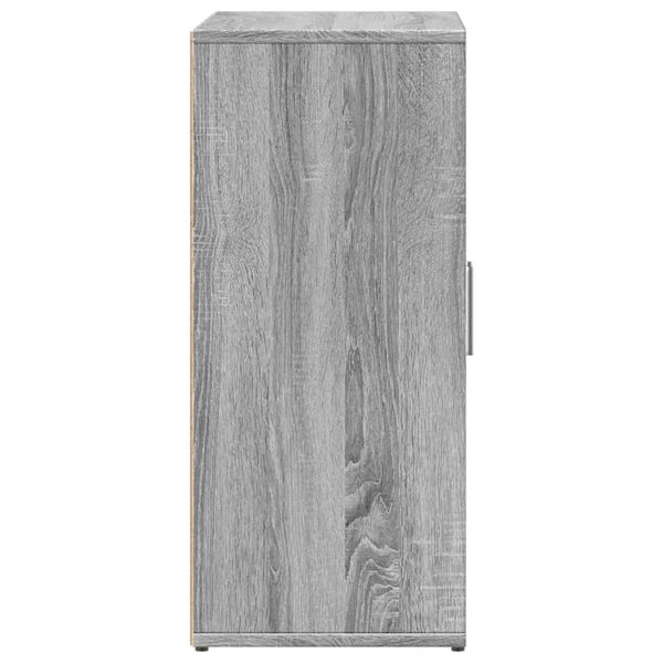 Sideboards 2er Set Grau Sonoma Eiche 60x31x70 cm