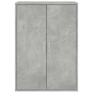 Betongraue Sideboards, 2er-Set, 60 cm