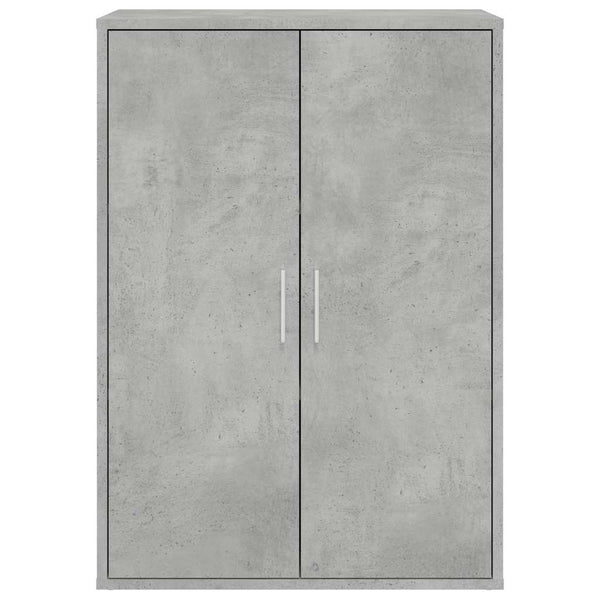 Betongraue Sideboards, 2er-Set, 60 cm
