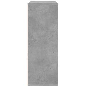 Betongraue Sideboards, 2er-Set, 60 cm