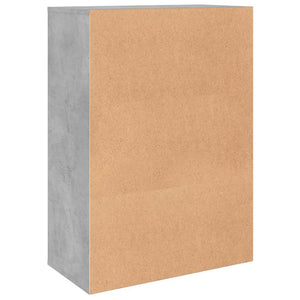 Betongraue Sideboards, 2er-Set, 60 cm