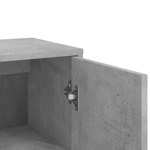 Betongraue Sideboards, 2er-Set, 60 cm