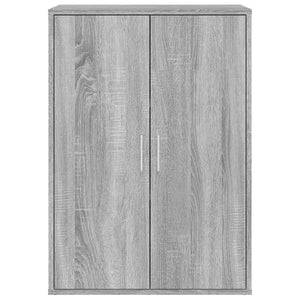 Graue Sideboards Sonoma 60x31x84cm, 2er-Set