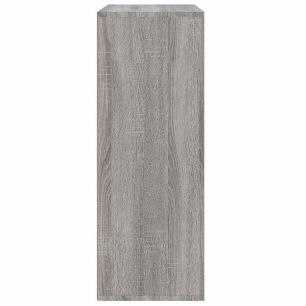 Graue Sideboards Sonoma 60x31x84cm, 2er-Set