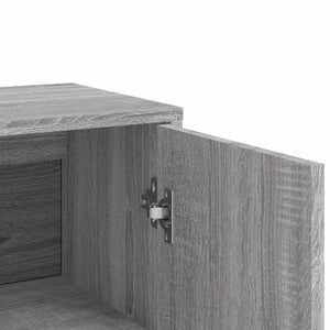 Graue Sideboards Sonoma 60x31x84cm, 2er-Set