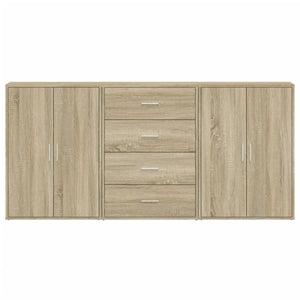 Sonoma Eiche Sideboards, 3er Set