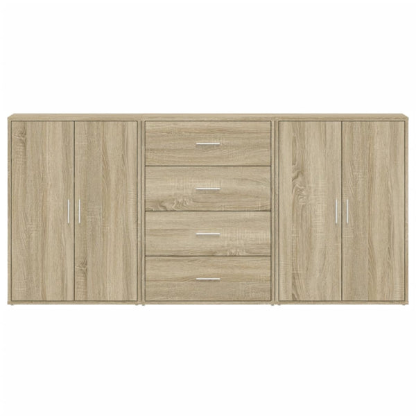Sonoma Eiche Sideboards, 3er Set