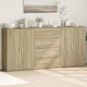Sonoma Eiche Sideboards, 3er Set
