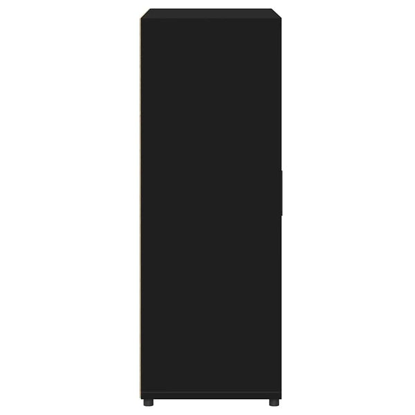 Schwarze Sideboards 2er Set 60 cm