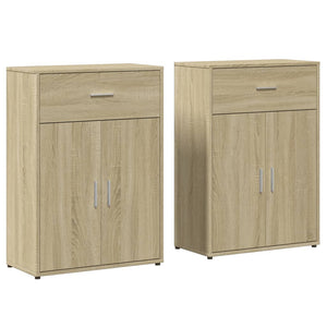 Sonoma Eiche Sideboards, 2er Set, 60 cm