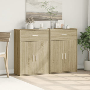 Sonoma Eiche Sideboards, 2er Set, 60 cm