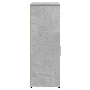 Betongraue Sideboards, 2er-Set, 60 cm