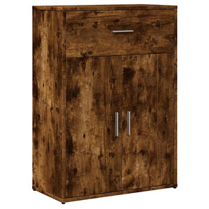 Sideboards 2er Set Räuchereiche 60x30x84cm