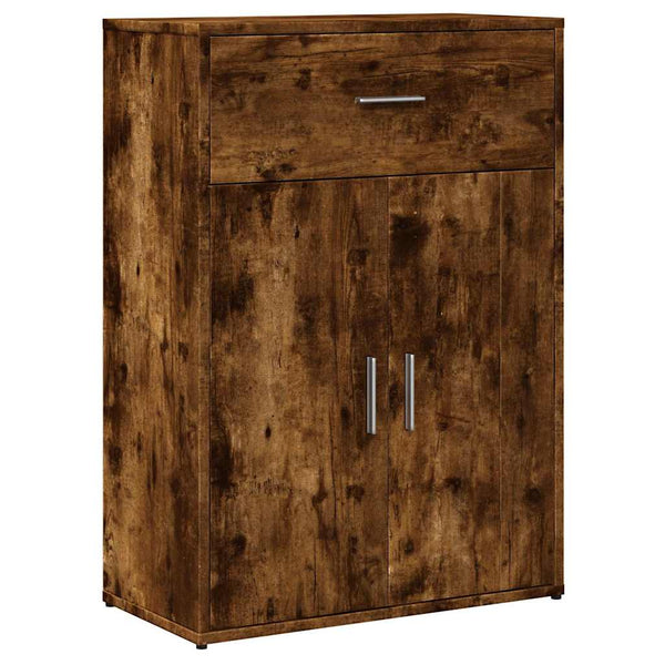 Sideboards 2er Set Räuchereiche 60x30x84cm
