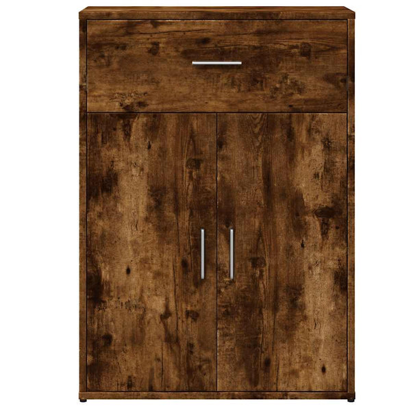 Sideboards 2er Set Räuchereiche 60x30x84cm