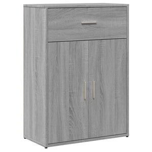 Sideboards 2er Set Grau Sonoma 60x30x84 cm