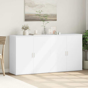 Sideboards Weiß 79x38x80cm, 2er-Set