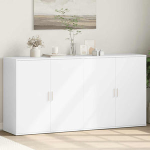 Sideboards Weiß 79x38x80cm, 2er-Set