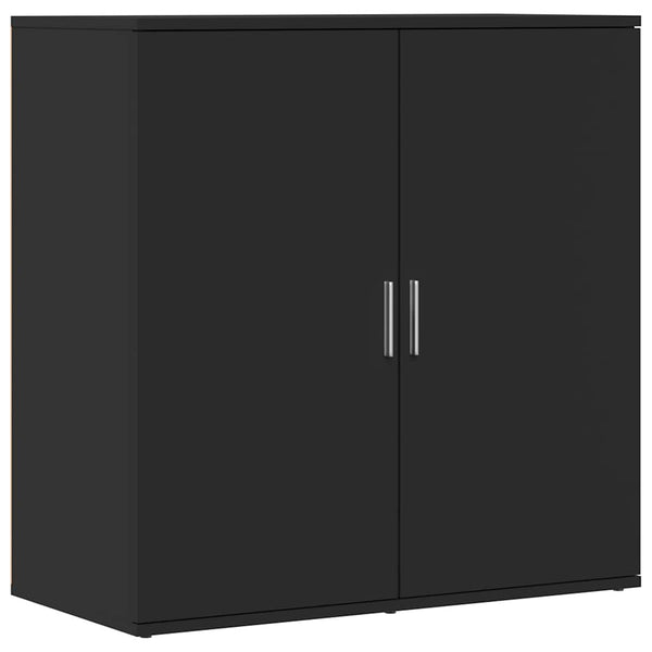 Schwarze Sideboards 2er-Set 79x80 cm