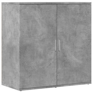 Betongraue Sideboards, 2er-Set, 79 cm
