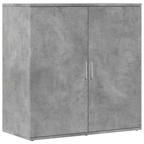Betongraue Sideboards, 2er-Set, 79 cm