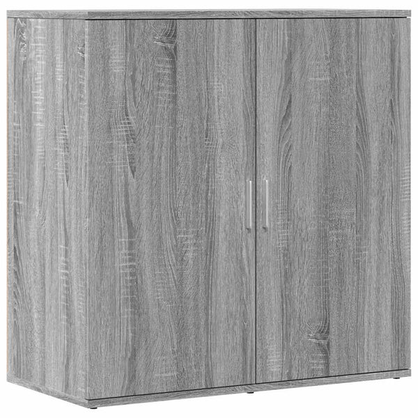 Sideboards 2er Set Grau Sonoma 79x38x80 cm