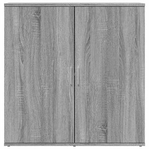 Sideboards 2er Set Grau Sonoma 79x38x80 cm