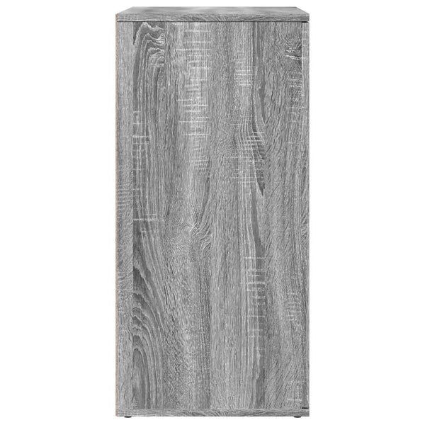 Sideboards 2er Set Grau Sonoma 79x38x80 cm