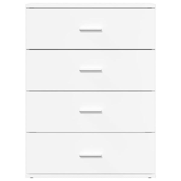 Sideboards 2er Set Weiß 60x39x80 cm