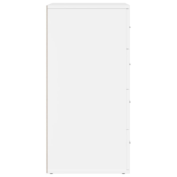 Sideboards 2er Set Weiß 60x39x80 cm