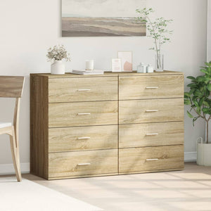 Sonoma Eiche Sideboards, 2er-Set, 60 cm