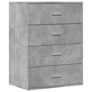 Betongraue Sideboards, 2er Set