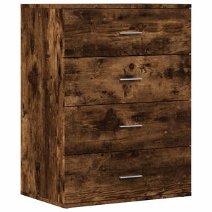 Sideboards 2er Set Räuchereiche 60x39x80cm