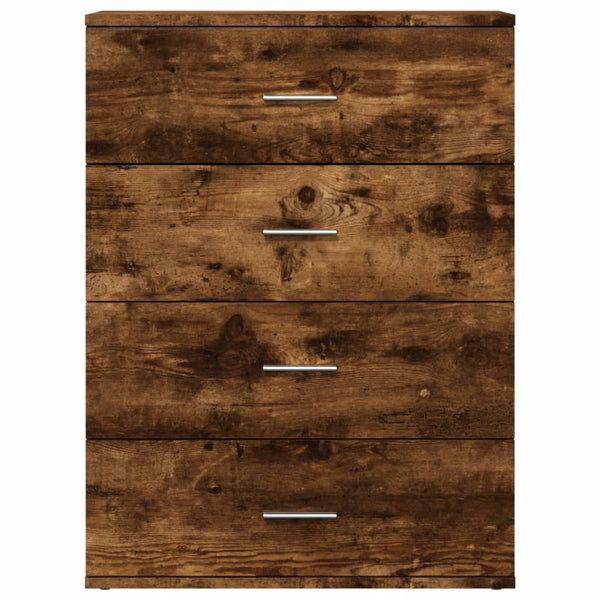 Sideboards 2er Set Räuchereiche 60x39x80cm