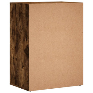 Sideboards 2er Set Räuchereiche 60x39x80cm